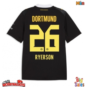 Borussia Dortmund Julian Ryerson #26 Replica Away Stadium Shirt 2026-27 Short Sleeve